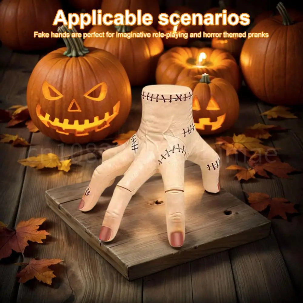 Halloween Electric Crawling Hand – Sound & Light Horror Prop