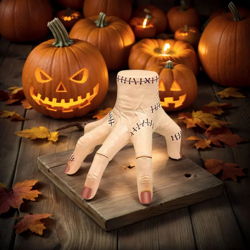 Halloween Electric Crawling Hand – Sound & Light Horror Prop