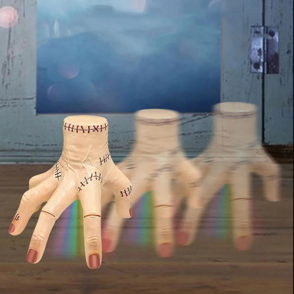 Halloween Electric Crawling Hand – Sound & Light Horror Prop