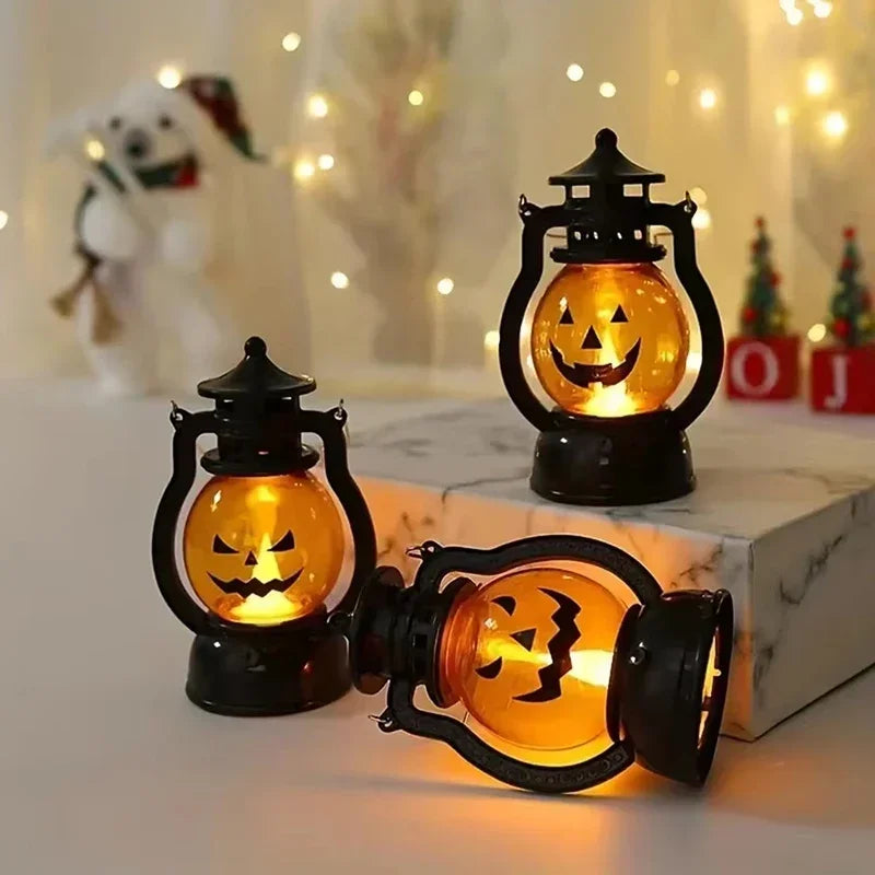 Halloween LED Pumpkin Lantern – Spooky Party Decoration