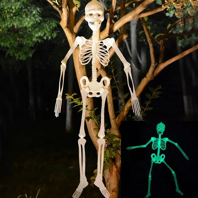 Luminous Hanging Skeleton – Scary Halloween Decoration