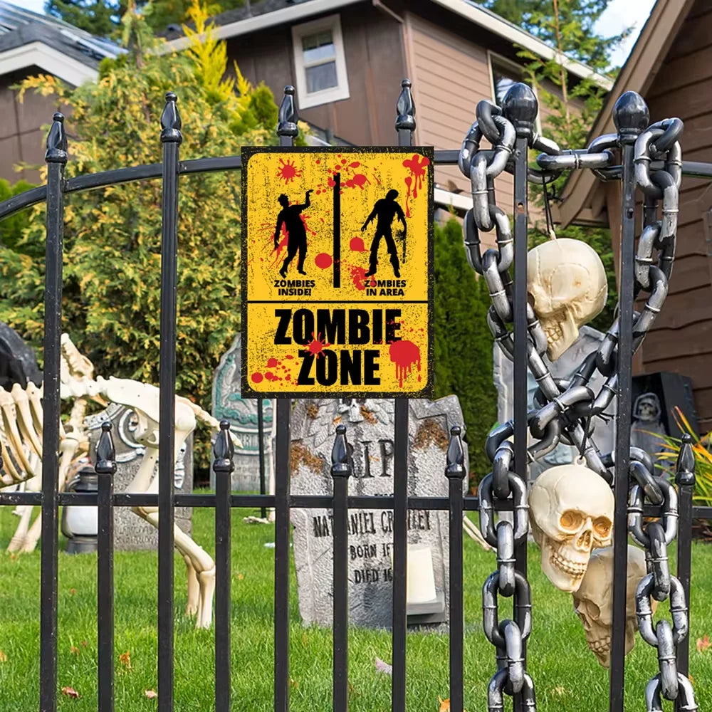 Bloody Horror Bathroom Stickers – Halloween Scary Decor