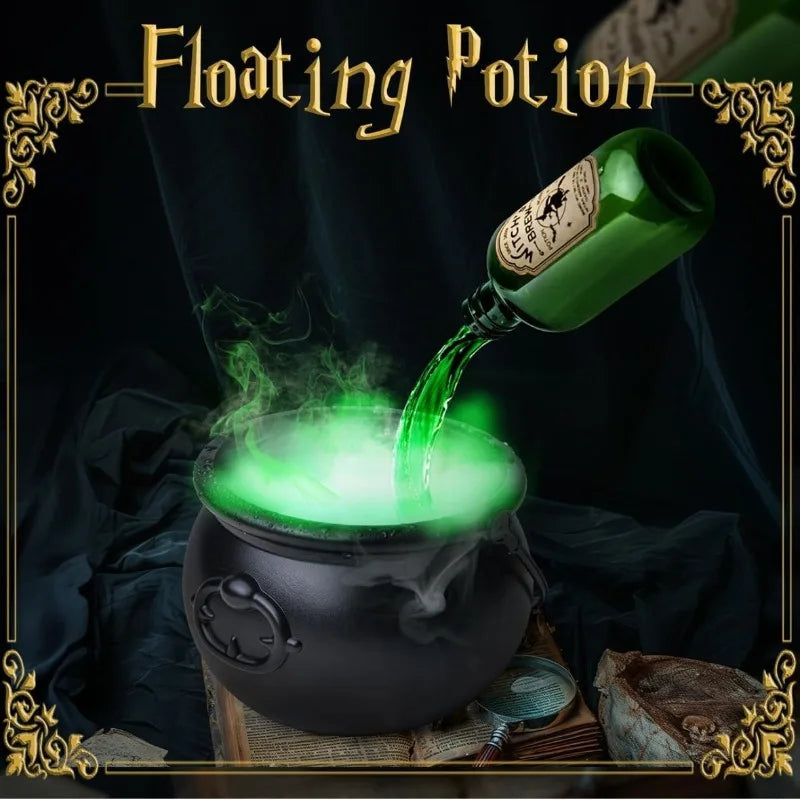 Halloween Witch Bowl & Magic Bottle Diffuser – Scary Party Props