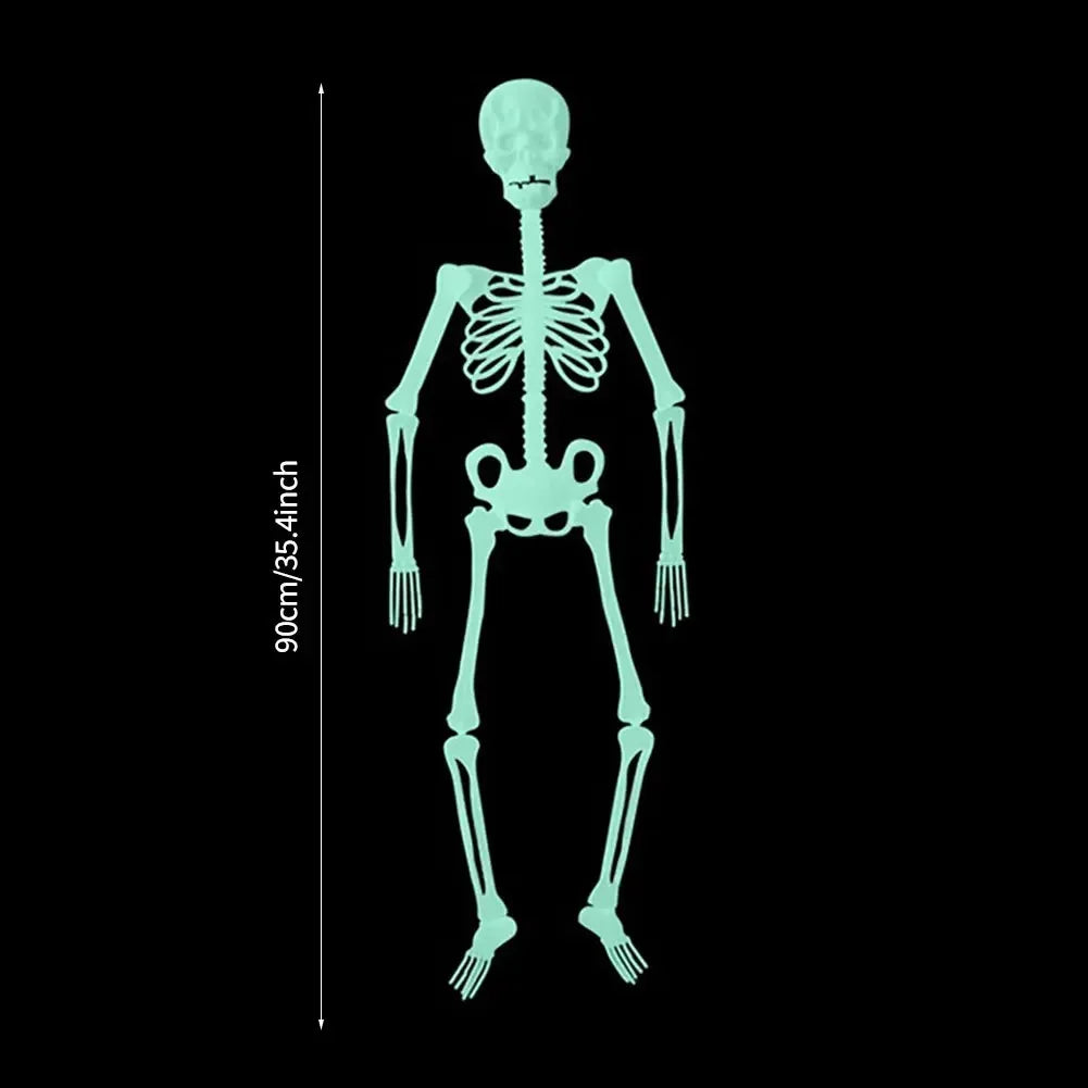Luminous Hanging Skeleton – Scary Halloween Decoration