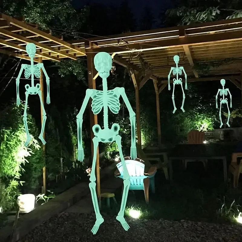 Luminous Hanging Skeleton – Scary Halloween Decoration