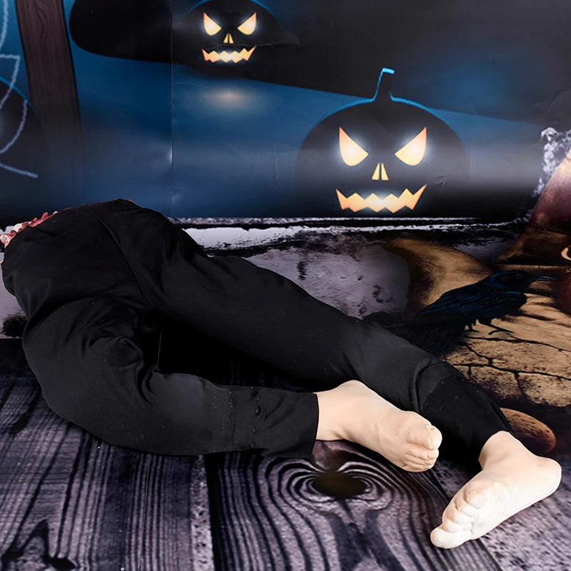 Halloween Severed Legs Prop – Scary Hanging Body Decoration