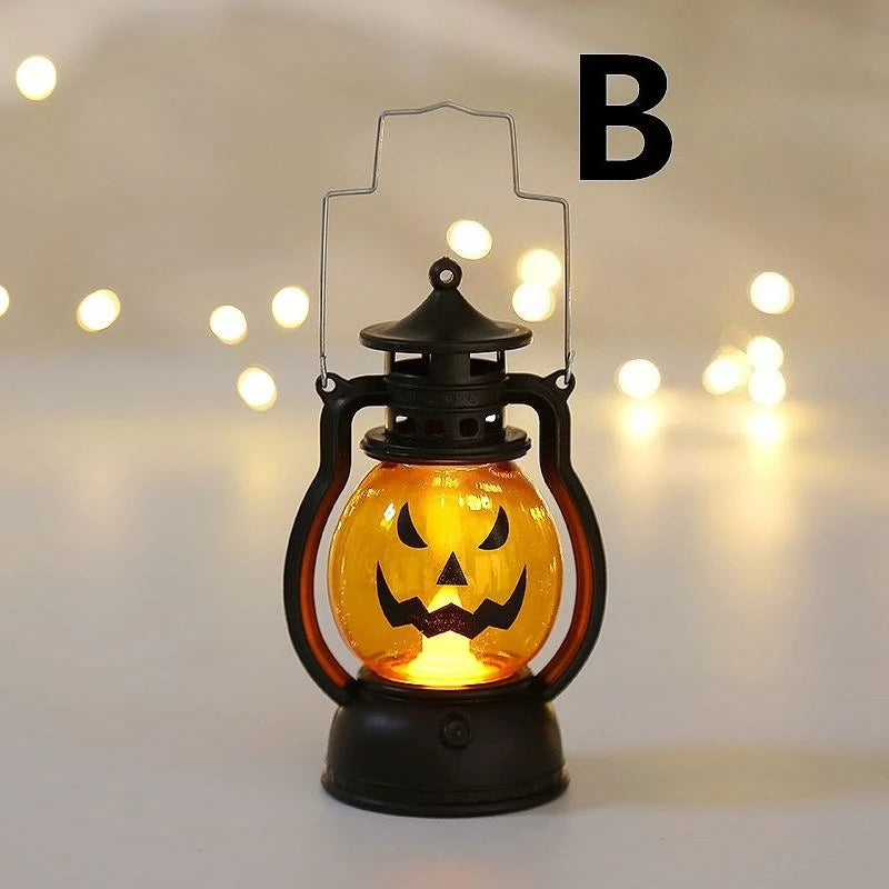 Halloween LED Pumpkin Lantern – Spooky Party Decoration