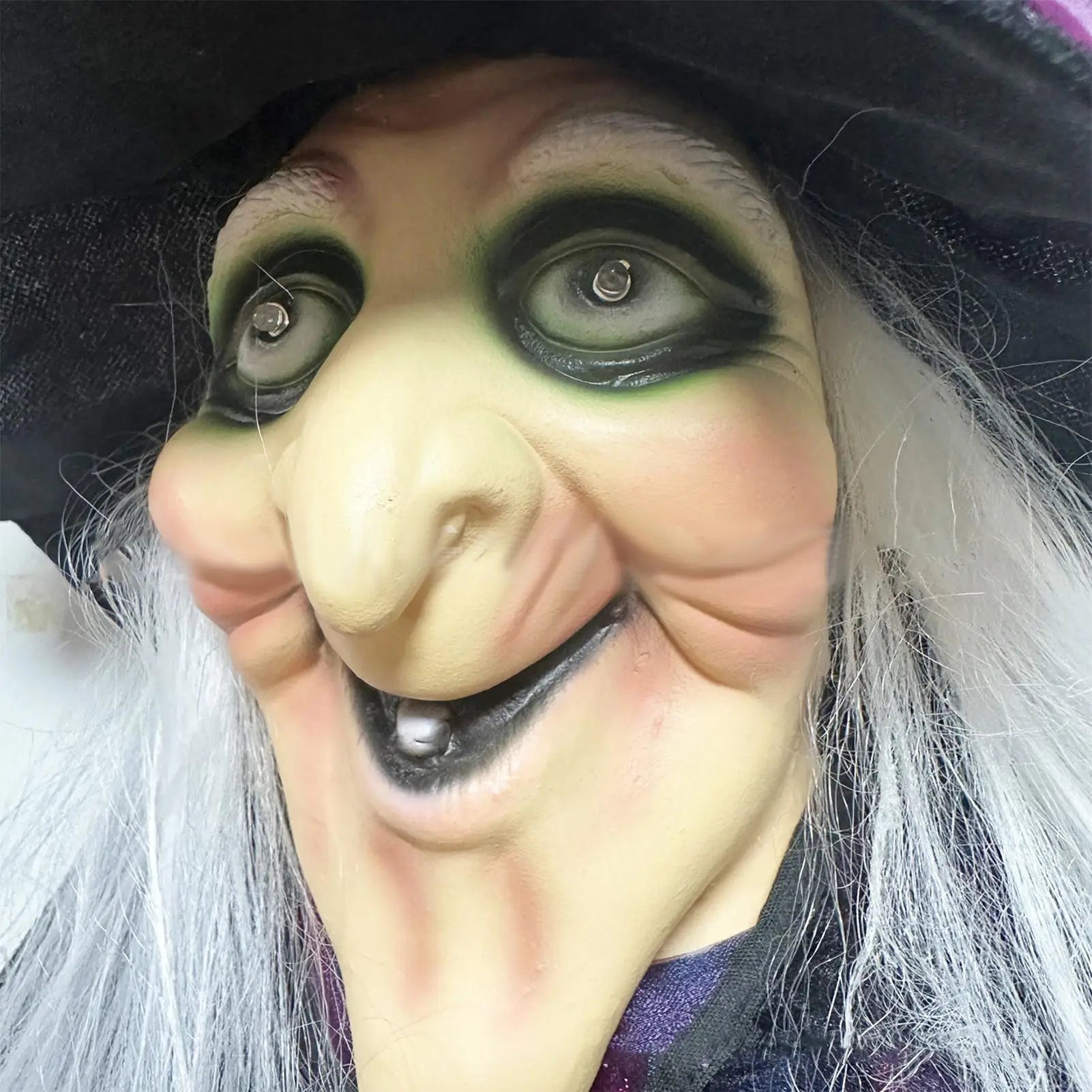 Halloween Sound-Activated Light-Up Witch Ghost