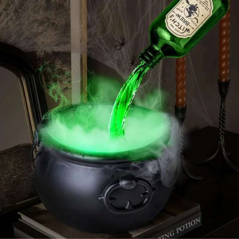 Halloween Witch Bowl & Magic Bottle Diffuser – Scary Party Props