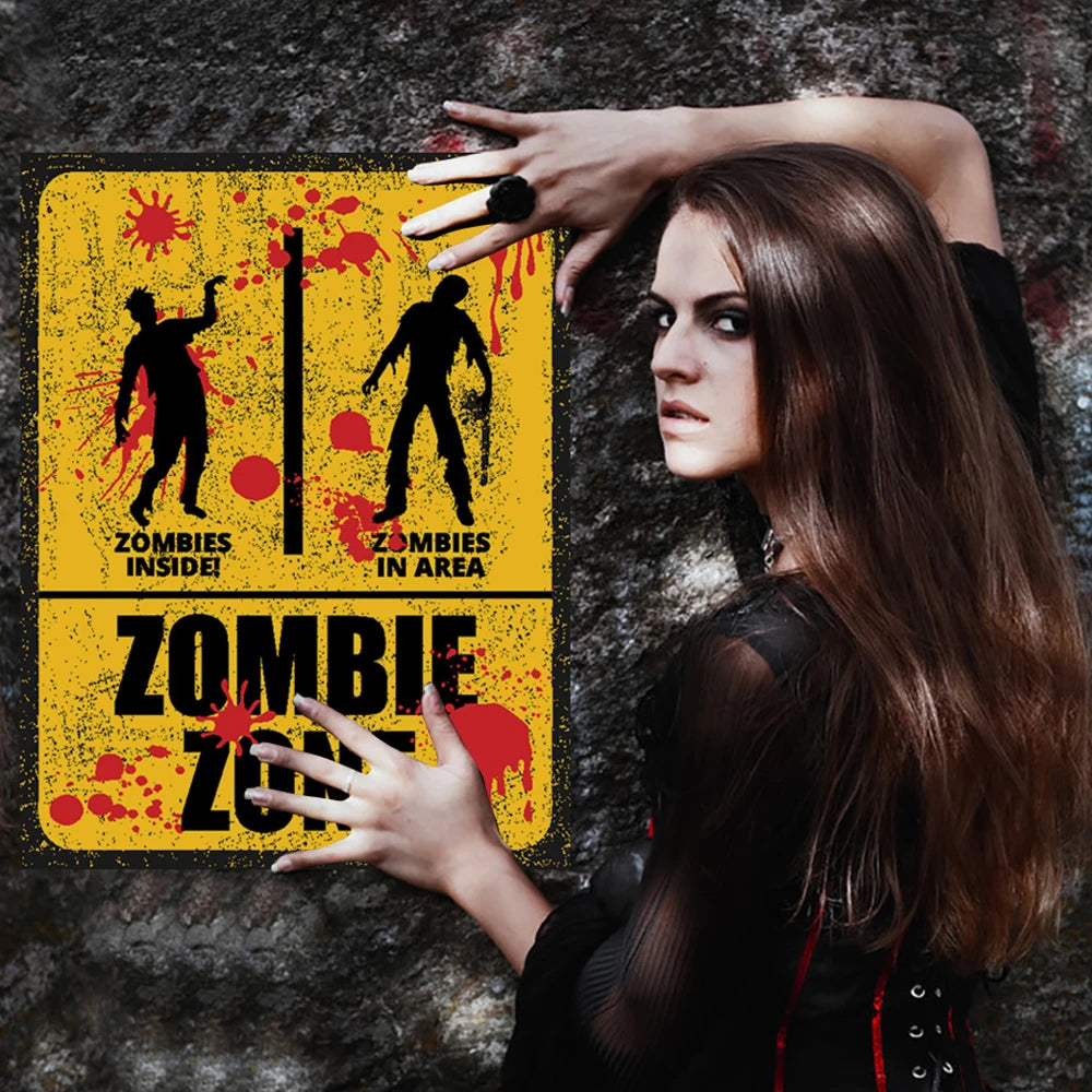 Bloody Horror Bathroom Stickers – Halloween Scary Decor