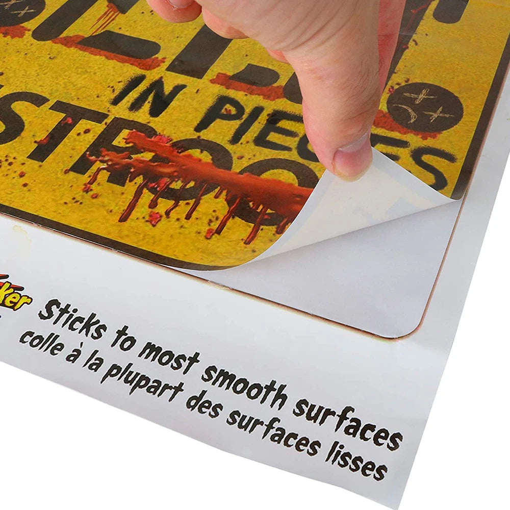 Bloody Horror Bathroom Stickers – Halloween Scary Decor