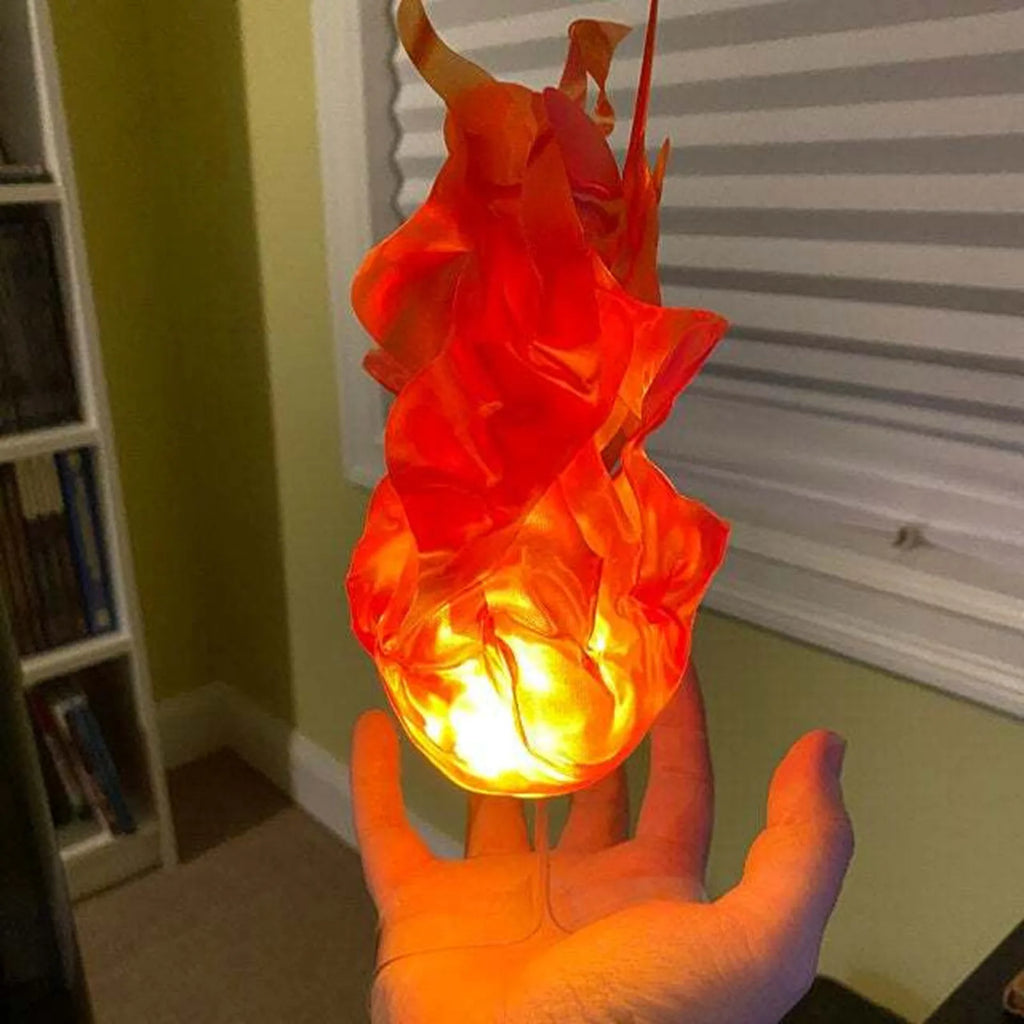 Halloween Floating Fireball Lamp – Artificial Flame Party Light