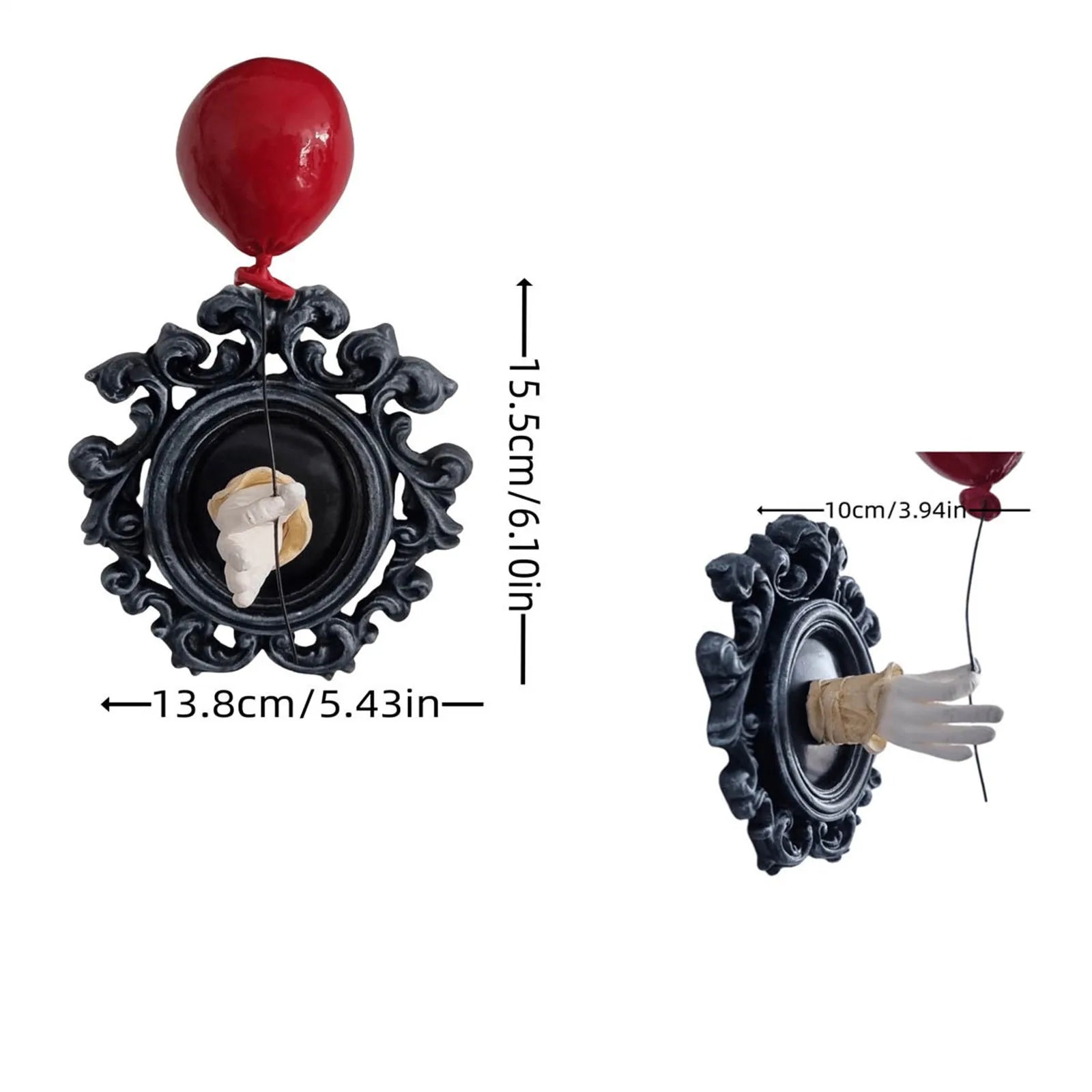 Halloween Resin Horror Hand Pendant Decoration