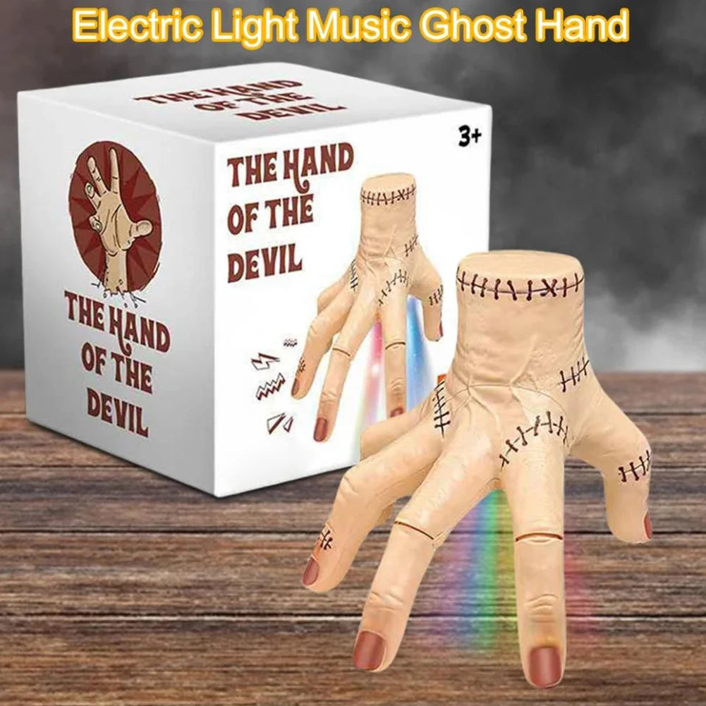 Halloween Electric Crawling Hand – Sound & Light Horror Prop