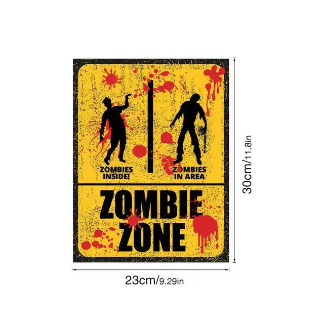 Bloody Horror Bathroom Stickers – Halloween Scary Decor