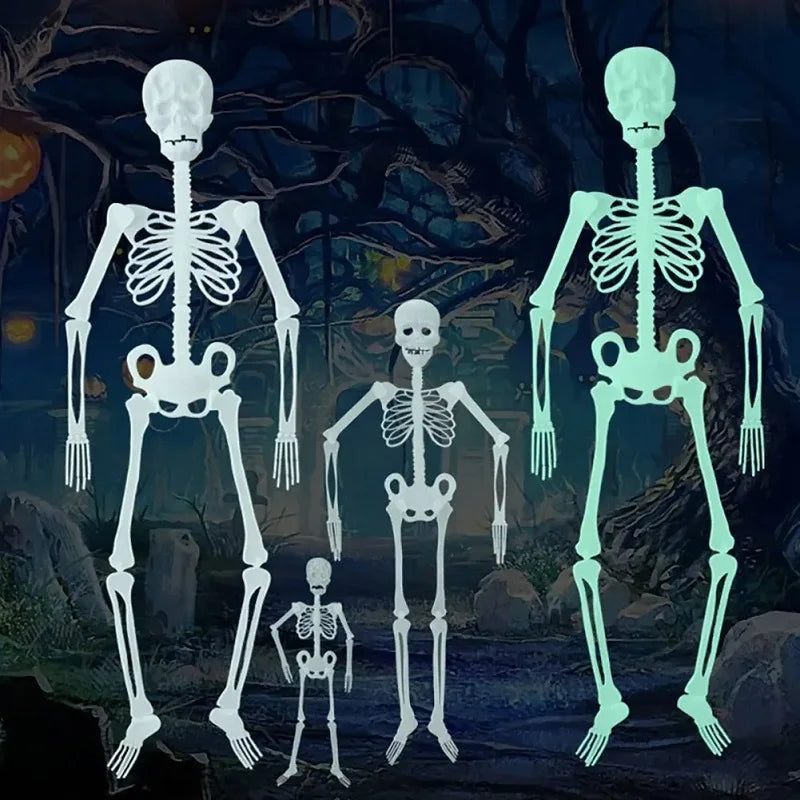 Luminous Hanging Skeleton – Scary Halloween Decoration