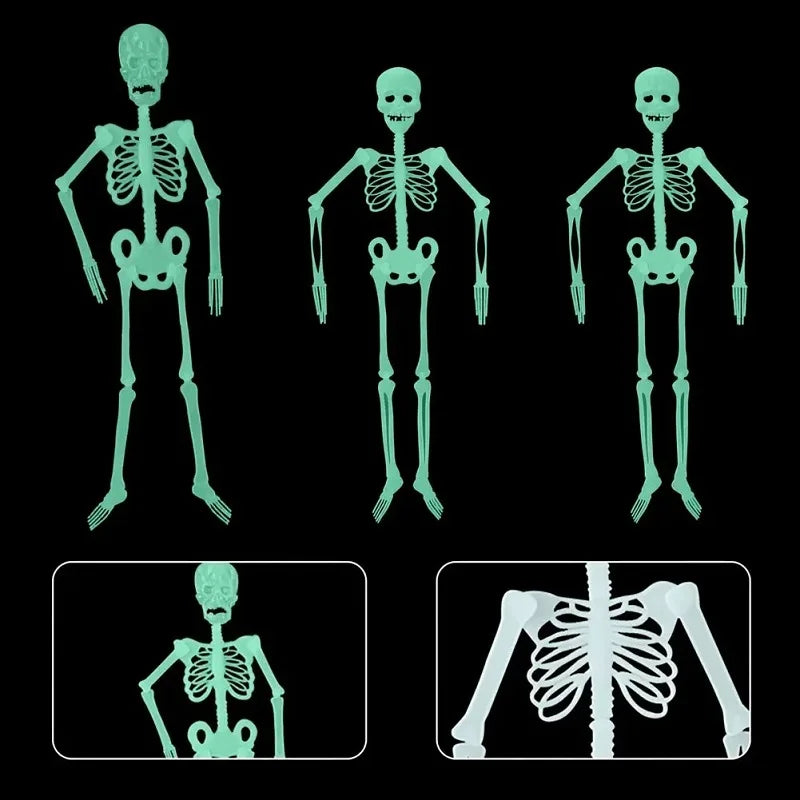 Luminous Hanging Skeleton – Scary Halloween Decoration
