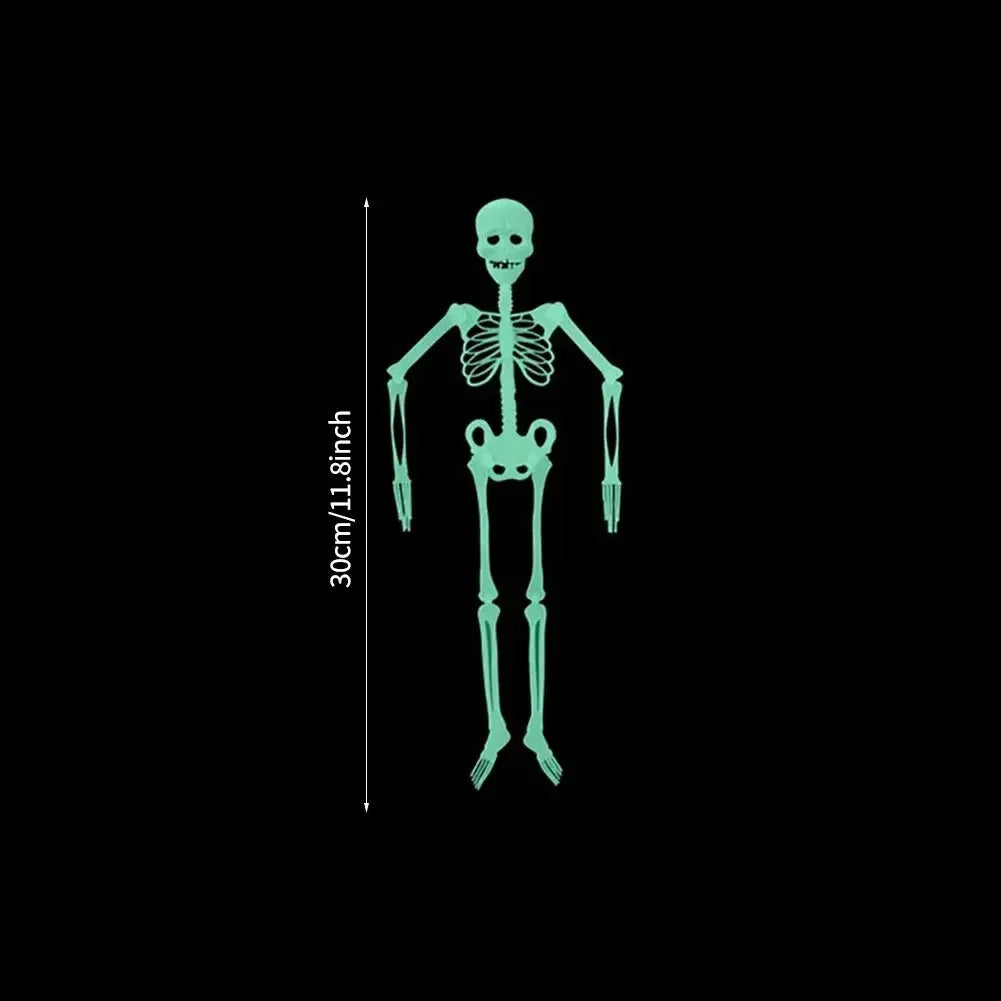Luminous Hanging Skeleton – Scary Halloween Decoration