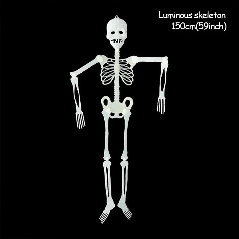 Luminous Hanging Skeleton – Scary Halloween Decoration