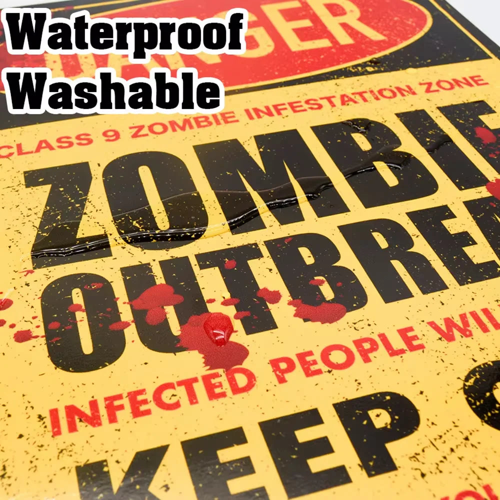 Bloody Horror Bathroom Stickers – Halloween Scary Decor