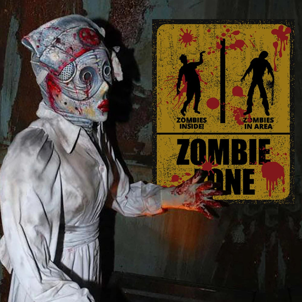 Bloody Horror Bathroom Stickers – Halloween Scary Decor
