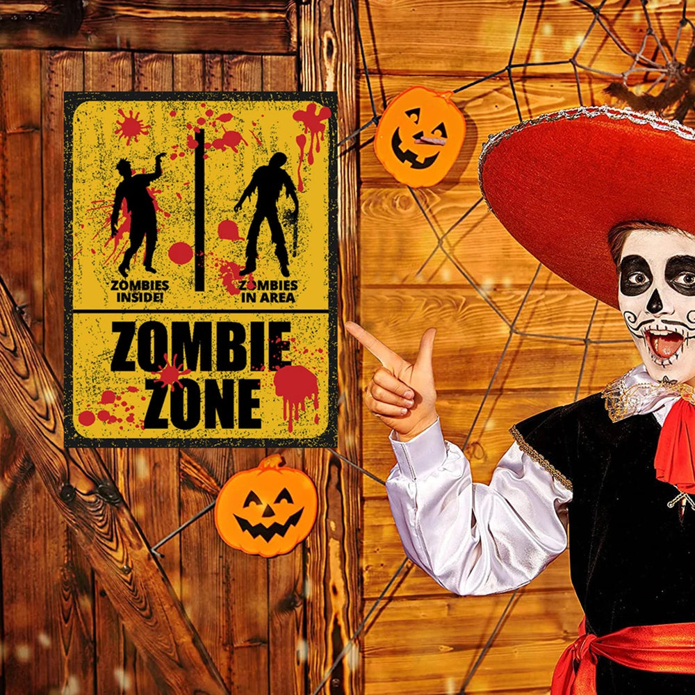 Bloody Horror Bathroom Stickers – Halloween Scary Decor