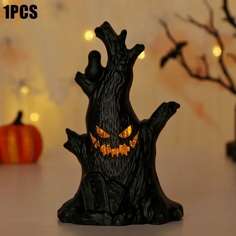 Halloween Ghost Tree Lantern – Spooky Horror Decoration