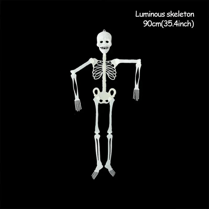 Luminous Hanging Skeleton – Scary Halloween Decoration